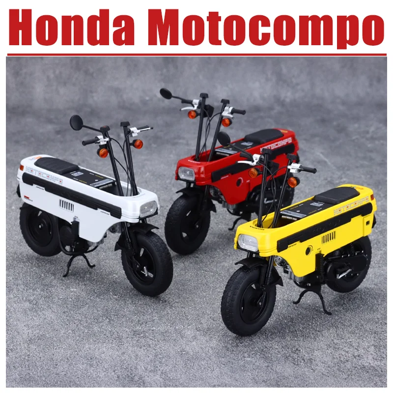 Mini Bike 1/12 Honda Motocompo Alloy Toy Motor Vehicle Diecast Metal Model Gifts
Mini Bike 1/12 Honda Motocompo Alloy Toy Motor Vehicle Diecast Metal Model Gifts