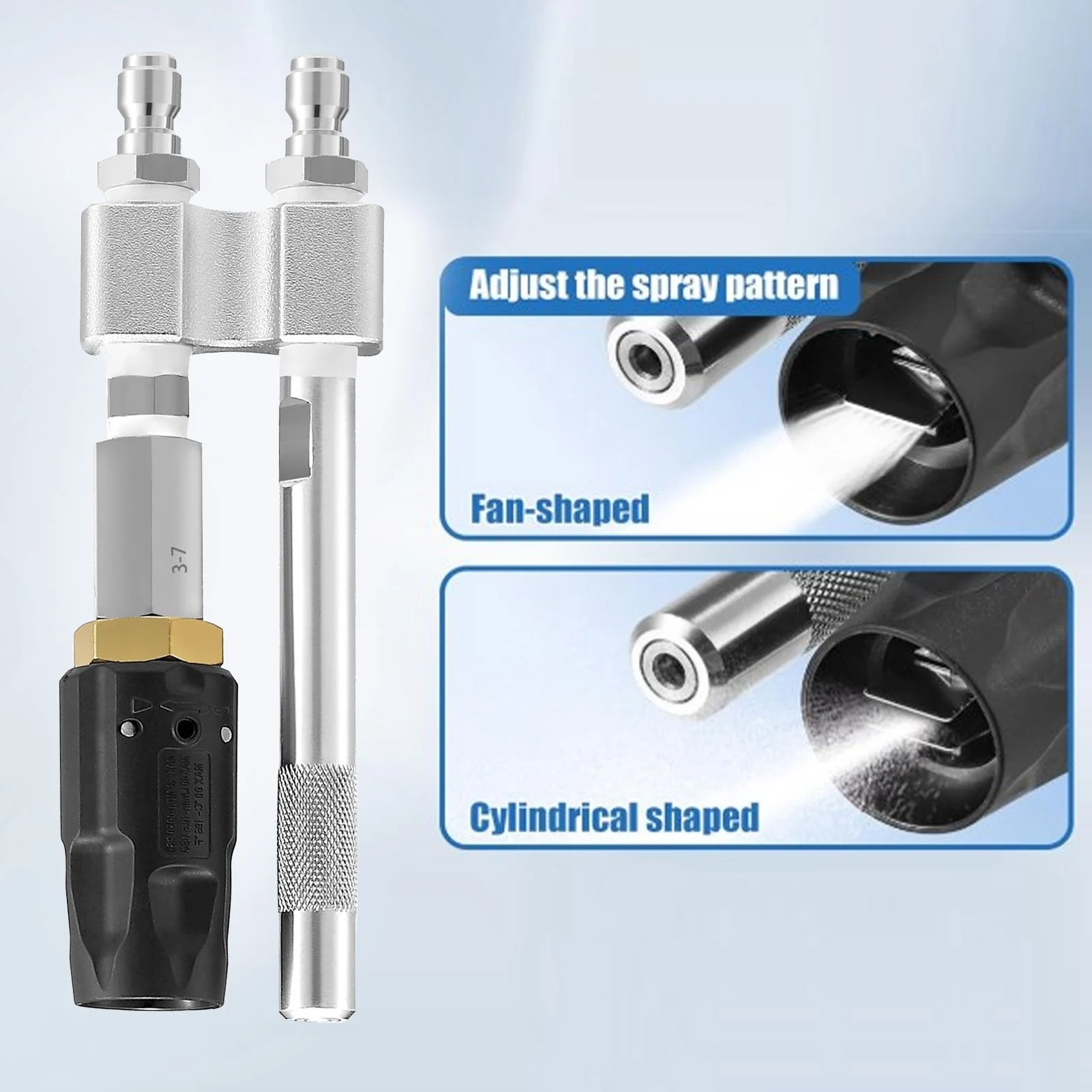 Наконечник M5, поворотное сопло, мойка высокого давления, мытье мыла с большим zasięgu, 3-7 галлонов в минуту, 1000-4050 фунтов на квадратный дюйм, 1/4 дюйма, быстрое соединение для экономии лестницы
Наконечник M5, поворотное сопло, мойка высокого давления, мытье мыла с большим zasięgu, 3-7 галлонов в минуту, 1000-4050 фунтов на квадратный дюйм, 1/4 дюйма, быстрое соединение для экономии лестницы