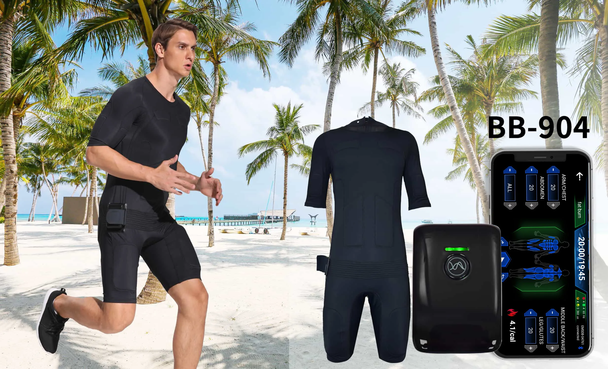 New Ems Training Muscle Building Ems Home Device
New Ems Training Muscle Building Ems Home Device