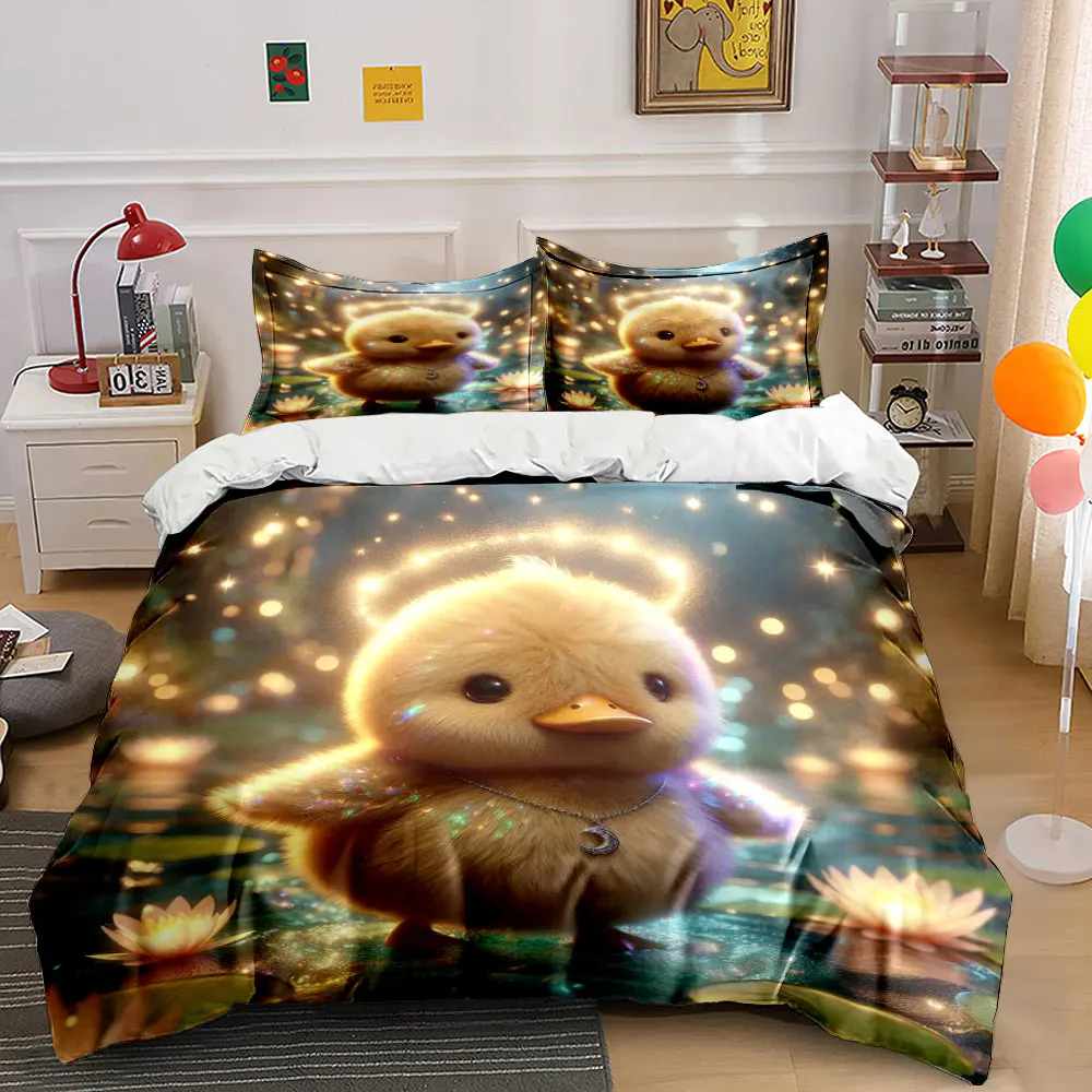 Enchanted duck by lotus pond Printed Duvet Cover Set1 Duvet Cover+2 PillowcaseMulti Size Bedroom Bedding Decor Luxury gifts
Enchanted duck by lotus pond Printed Duvet Cover Set1 Duvet Cover+2 PillowcaseMulti Size Bedroom Bedding Decor Luxury gifts