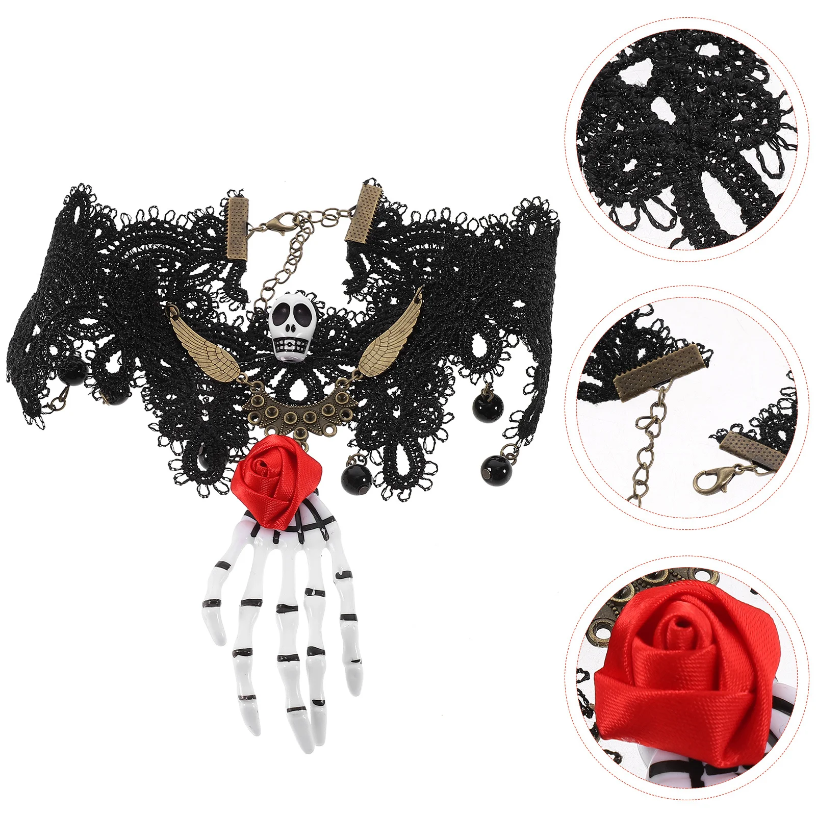 Ожерелье Готический Панк Колье Элегантные Женщины Девушка Хэллоуин Маскарад Вечеринка Костюм Ювелирные Изделия Хэллоуин Ожерелье
Ожерелье Готический Панк Колье Элегантные Женщины Девушка Хэллоуин Маскарад Вечеринка Костюм Ювелирные Изделия Хэллоуин Ожерелье