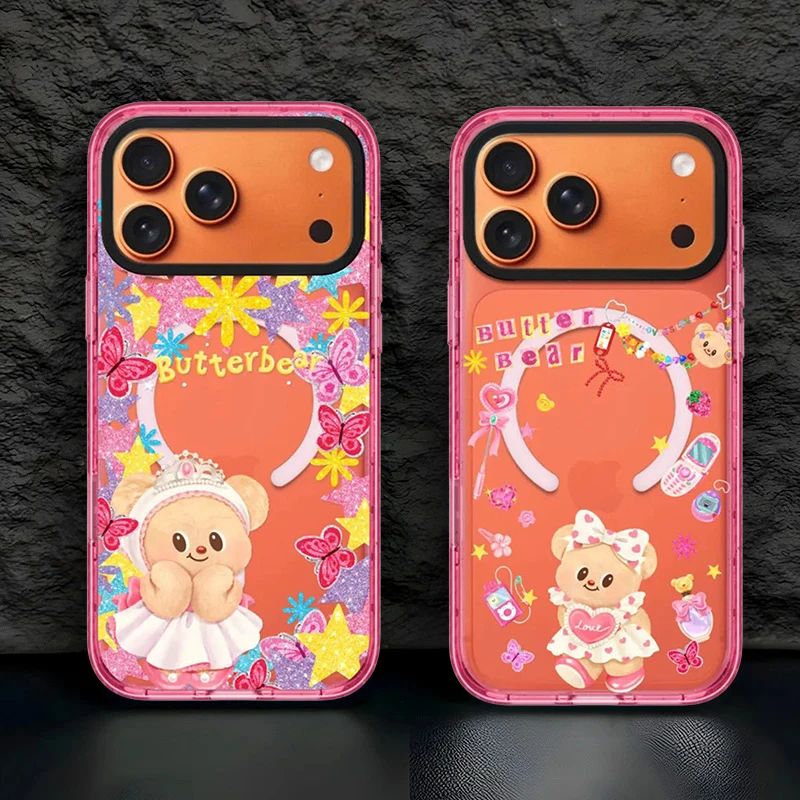 Yellow Bear Impact Pink Border Magnetic Cover for IPhone 12 13 14 15 16 17 Pro Max Case for IPhone Air Cartoon Pattern
Yellow Bear Impact Pink Border Magnetic Cover for IPhone 12 13 14 15 16 17 Pro Max Case for IPhone Air Cartoon Pattern