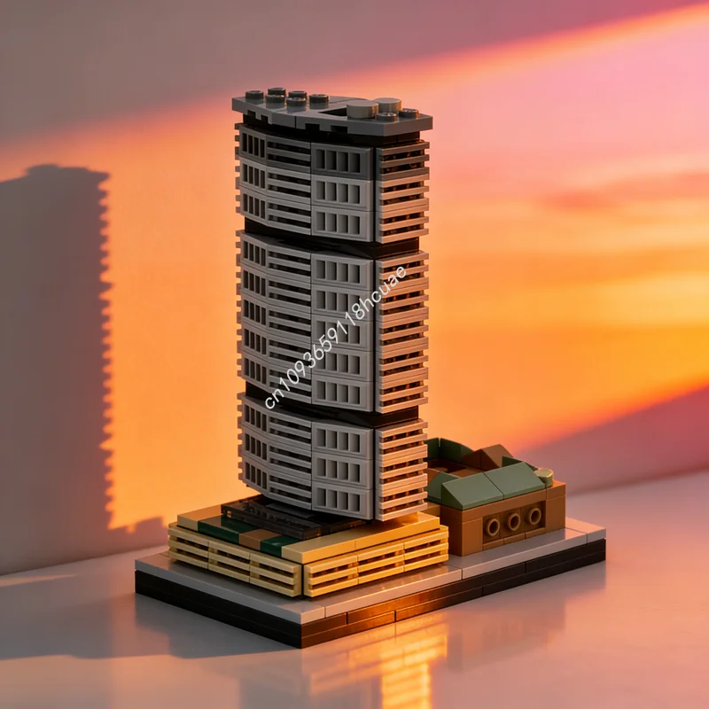 264pcs MOC Architecture 1 MetLife Building Grand Central Station Model Toys Blocks Festival Gift Construction Education Brick
264pcs MOC Architecture 1 MetLife Building Grand Central Station Model Toys Blocks Festival Gift Construction Education Brick