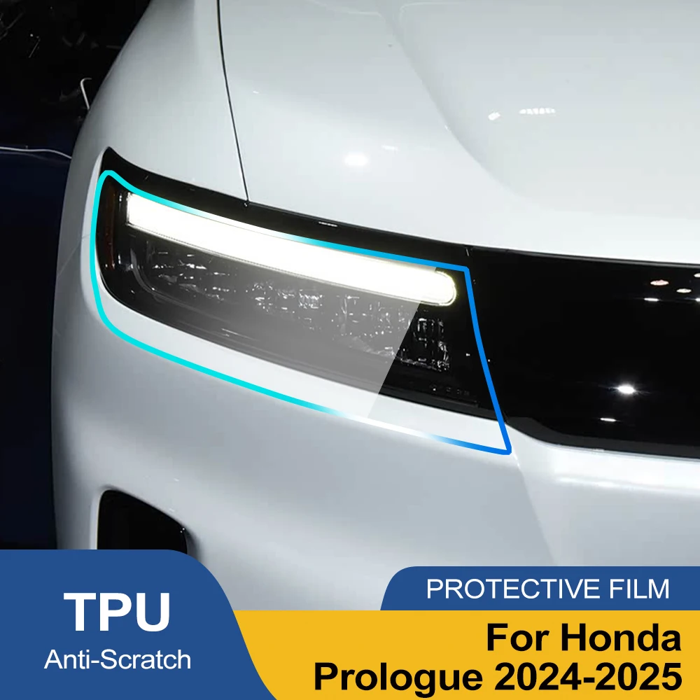 Защитная пленка для фар автомобиля Honda Prologue 2024-2025, дымчато-черная, из ТПУ/ППФ, виниловая, предварительно вырезанная, с защитой от царапин, на заказ
Защитная пленка для фар автомобиля Honda Prologue 2024-2025, дымчато-черная, из ТПУ/ППФ, виниловая, предварительно вырезанная, с защитой от царапин, на заказ
