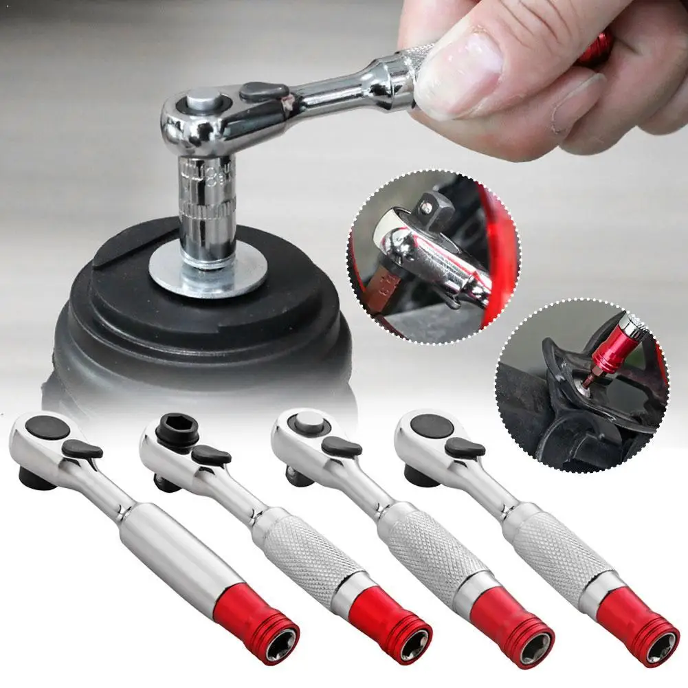 Мини-трещотка 1/4 дюйма с быстросъемной реверсивной рукояткой и регулируемой головкой для насадок отвертки
Мини-трещотка 1/4 дюйма с быстросъемной реверсивной рукояткой и регулируемой головкой для насадок отвертки