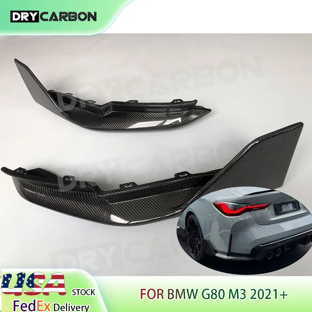 Carbon Fiber Car Rear Diffuser Spoiler Splitters Rear Bumper Diffuser Splitters Apron for BMW 3 Series G80 M3 2021+
Carbon Fiber Car Rear Diffuser Spoiler Splitters Rear Bumper Diffuser Splitters Apron for BMW 3 Series G80 M3 2021+