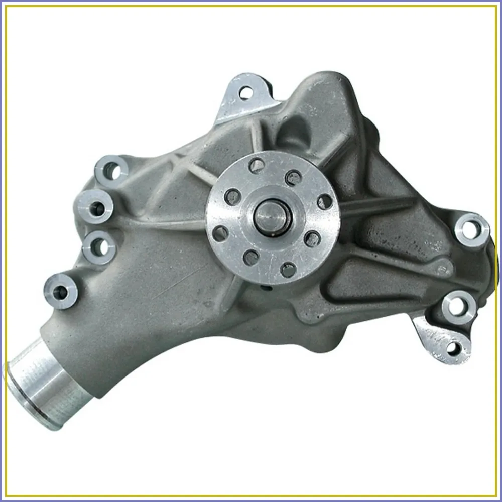 Long Design Aluminum Water Pump for Small Block Chevy, Mechanical, Natural Finish, Each
Long Design Aluminum Water Pump for Small Block Chevy, Mechanical, Natural Finish, Each
