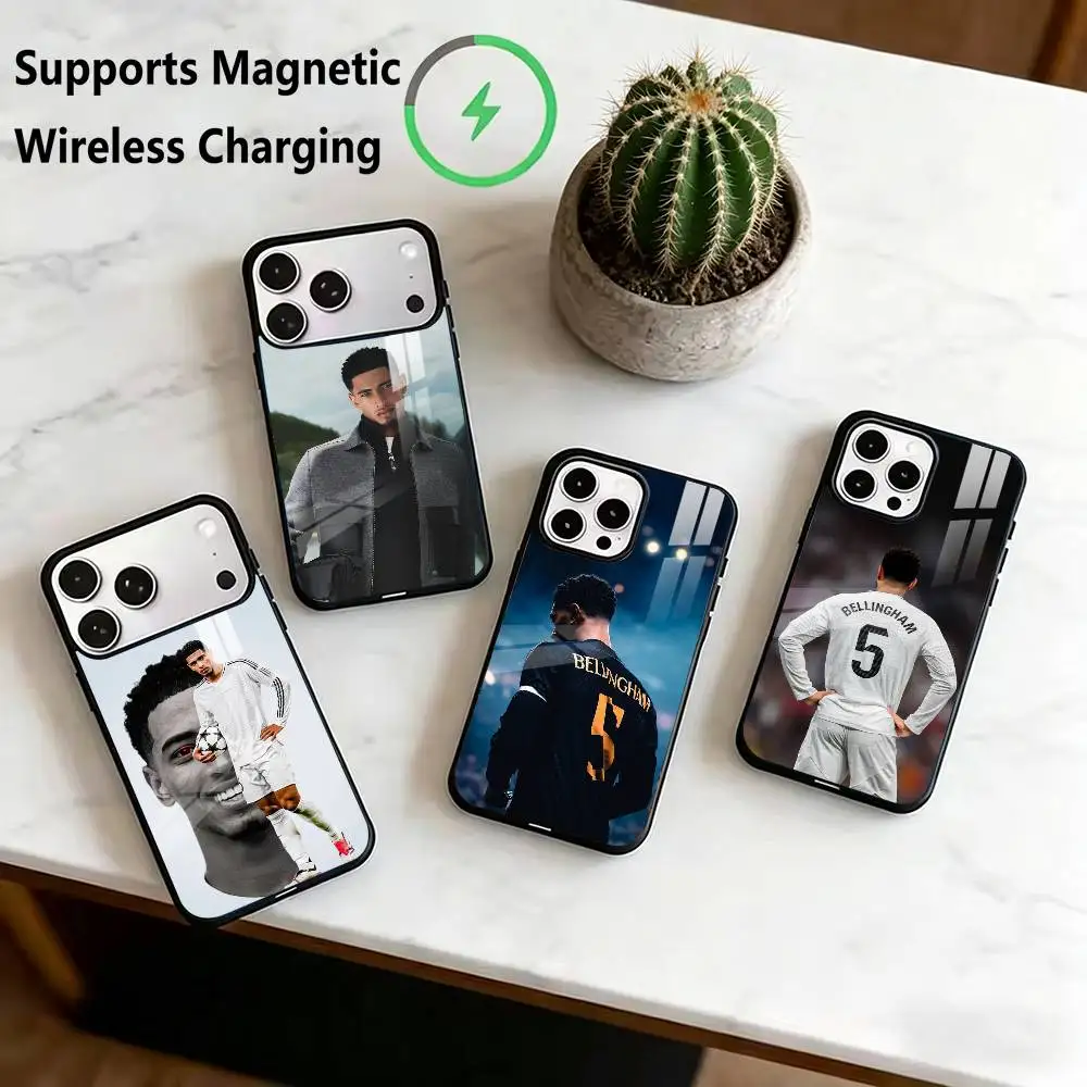 Jude Bellingham-M F-Football Star Phone Case For iPhone17,16,15,14,13,12,11 Plus,Pro Allows magnetic wireless charging
Jude Bellingham-M F-Football Star Phone Case For iPhone17,16,15,14,13,12,11 Plus,Pro Allows magnetic wireless charging