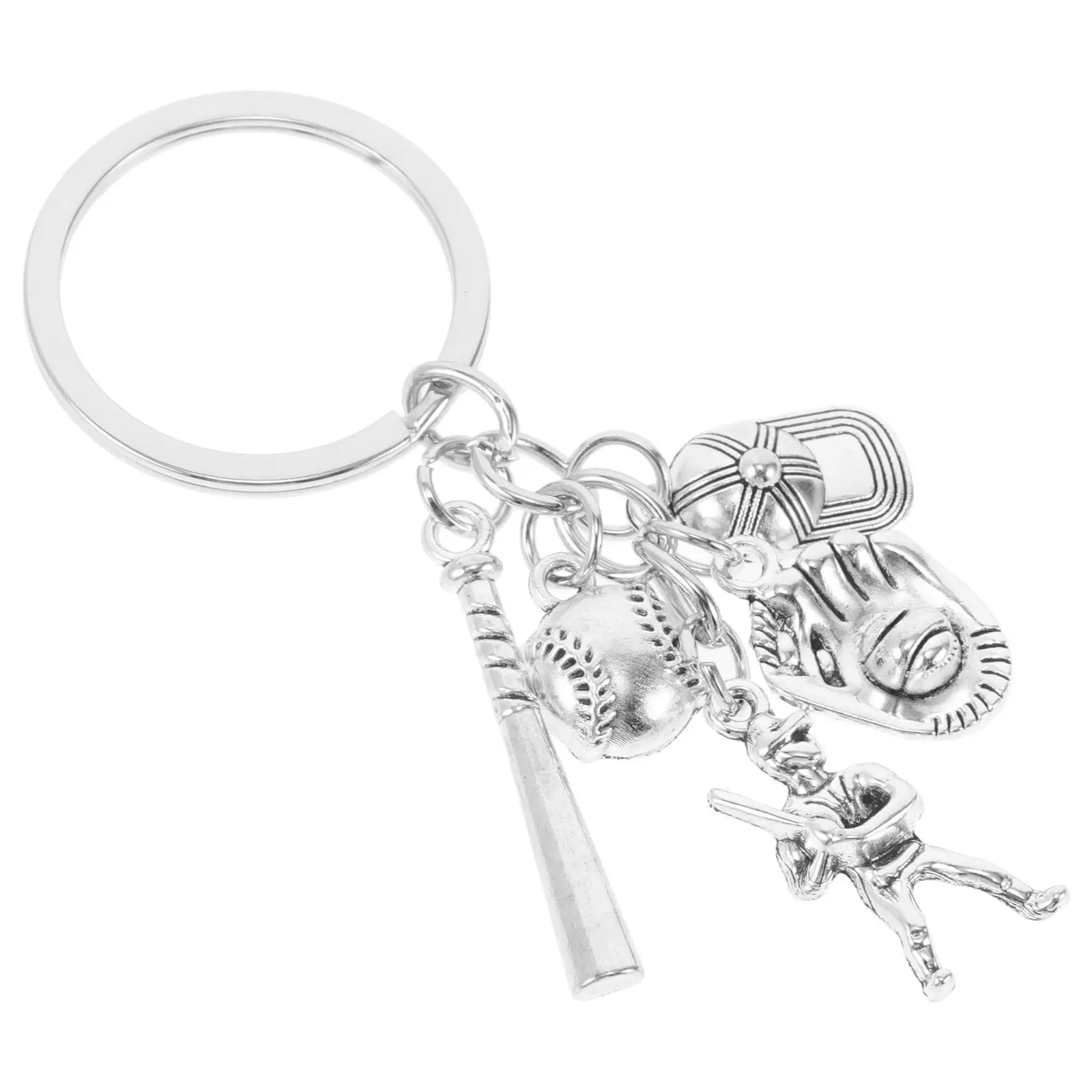 Baseball Bat Metal Keychain Sports Charm Pendant Glove Letter Cap Lightweight Travel Souvenir Car Handbag
Baseball Bat Metal Keychain Sports Charm Pendant Glove Letter Cap Lightweight Travel Souvenir Car Handbag