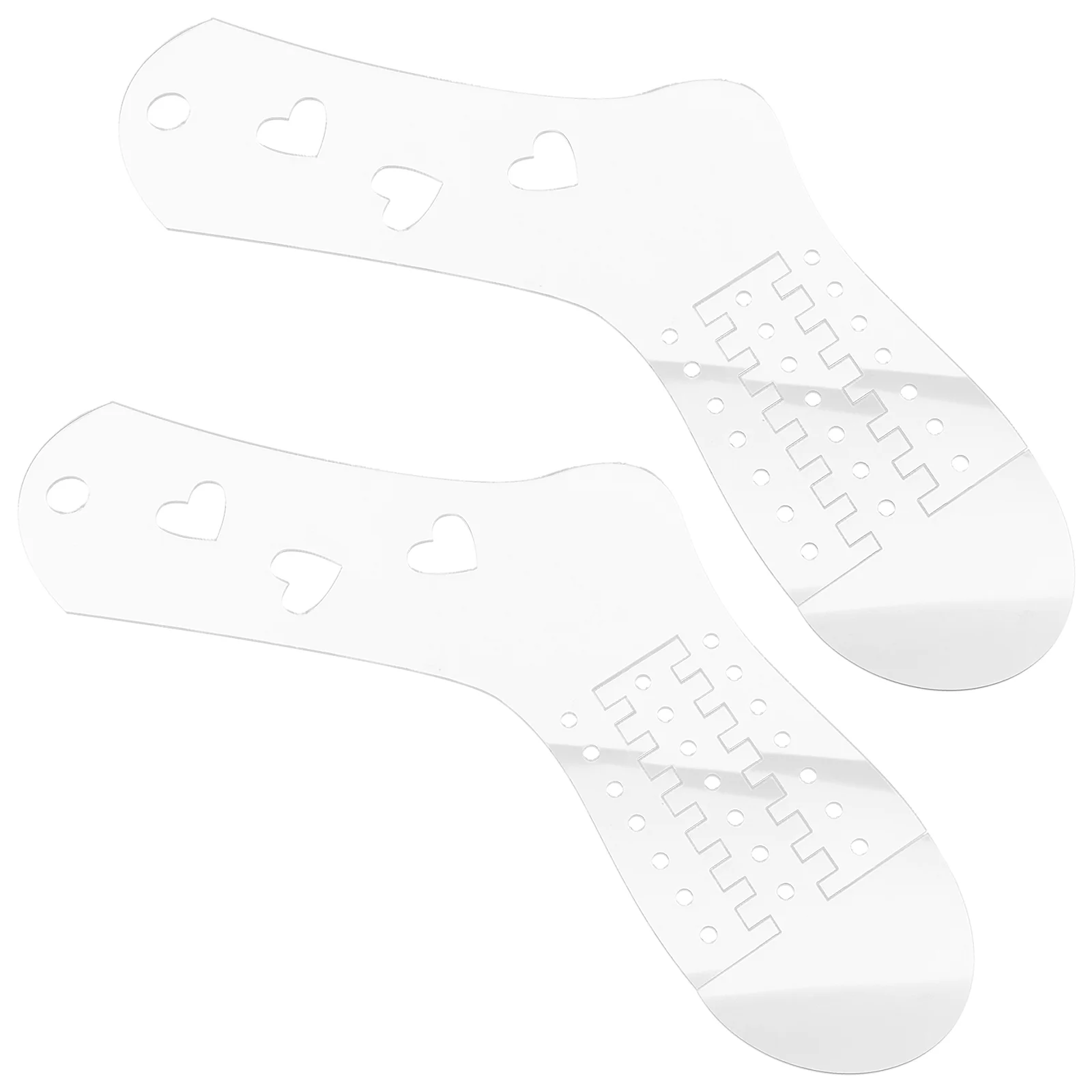 2 Pcs Sock Model Blockers Molds for Knitting Hollow Handmade Love Money Easy to Store DIY Acrylic Socks
2 Pcs Sock Model Blockers Molds for Knitting Hollow Handmade Love Money Easy to Store DIY Acrylic Socks