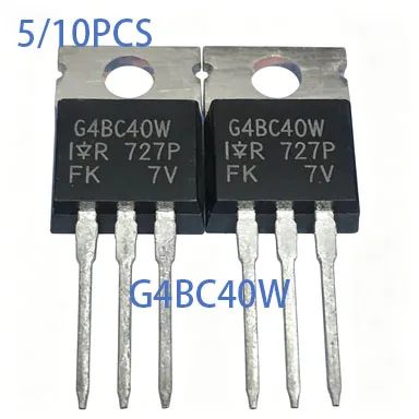 5/10PCS IRG4BC40W G4BC40W TO-220 600V 20A MOSFET electronics in stock
5/10PCS IRG4BC40W G4BC40W TO-220 600V 20A MOSFET electronics in stock