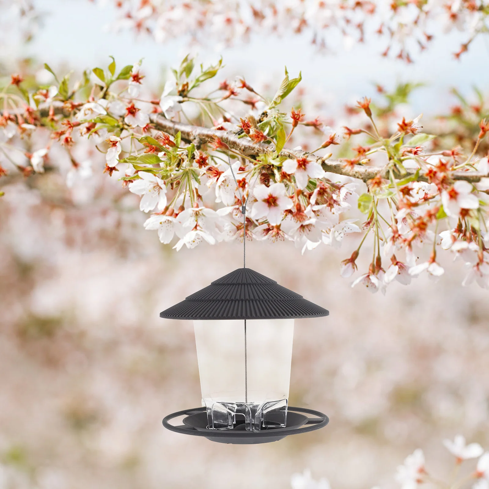 Hanging Bird Feeder with Waterproof Roof for Garden Patio Easy to Install and Clean Large Capacity Food Storage
Hanging Bird Feeder with Waterproof Roof for Garden Patio Easy to Install and Clean Large Capacity Food Storage