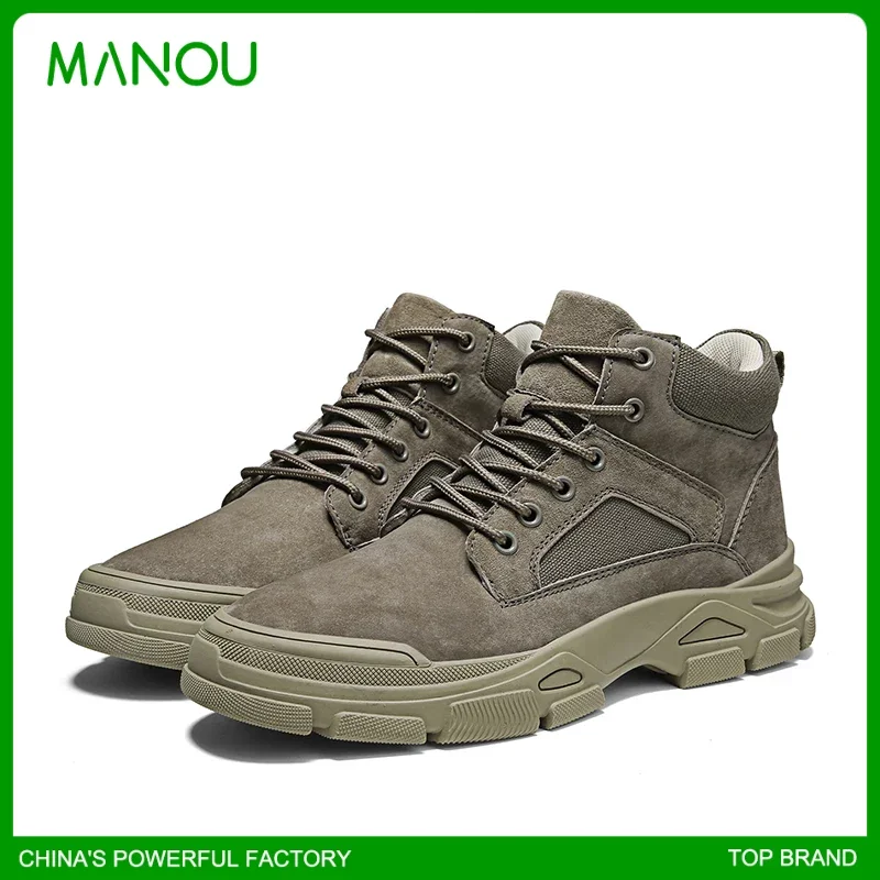 New versatile autumn and winter high top Martin boots for men's outdoor hiking shoes
New versatile autumn and winter high top Martin boots for men's outdoor hiking shoes