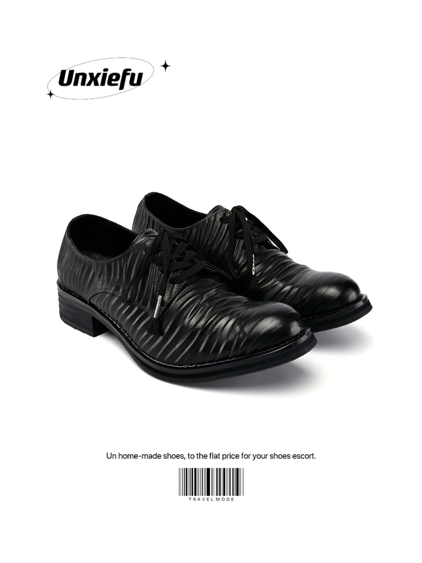 UNZIZHI Men's Shoes Pointed Toe Folded Genuine Leather Mango Head British Style Leather Shoes Casual Oxford Shoes
UNZIZHI Men's Shoes Pointed Toe Folded Genuine Leather Mango Head British Style Leather Shoes Casual Oxford Shoes