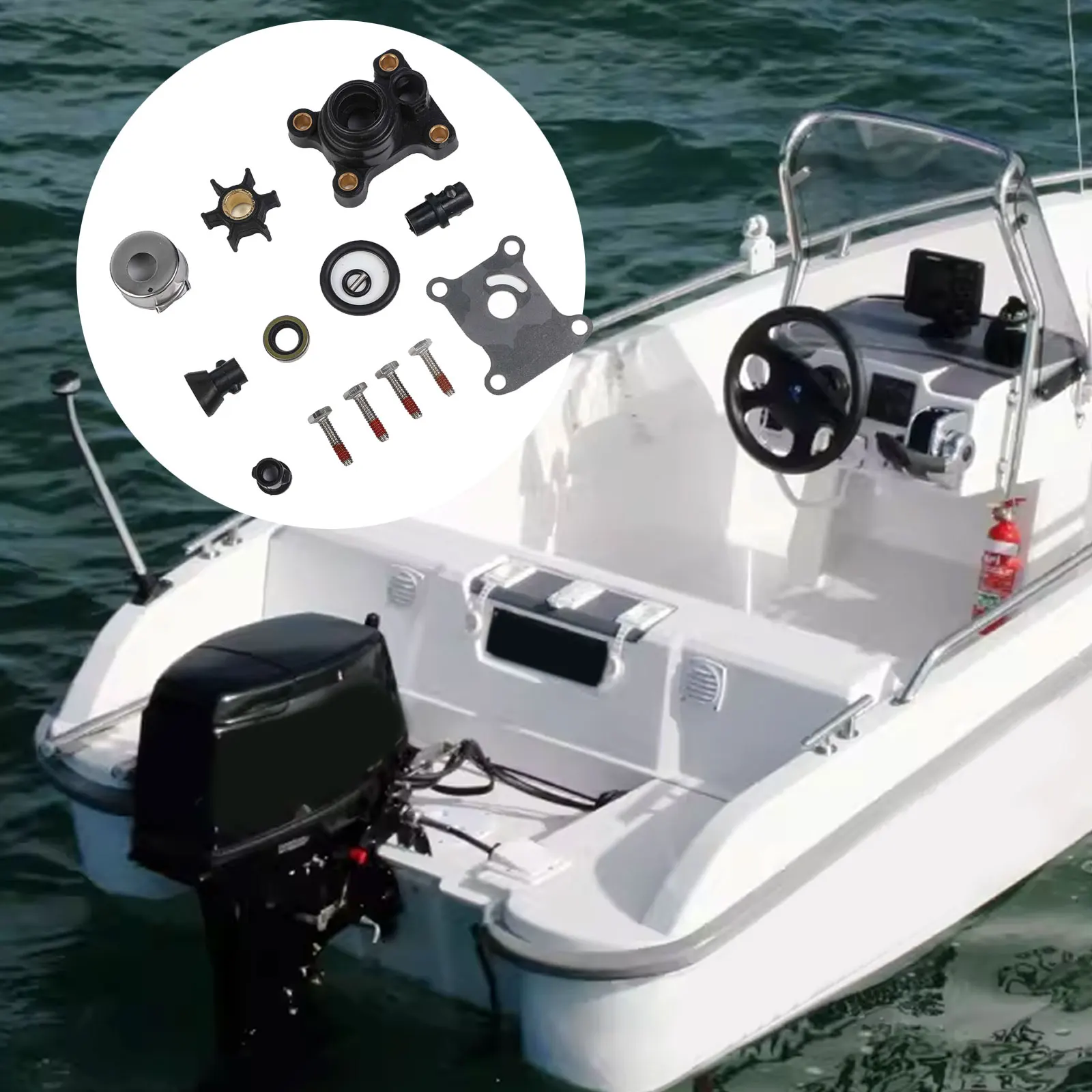 8-15HP Impeller Outboard Motor Parts As Shown In The Picture Complete Repair Solution Comprehensive Compatibility
8-15HP Impeller Outboard Motor Parts As Shown In The Picture Complete Repair Solution Comprehensive Compatibility