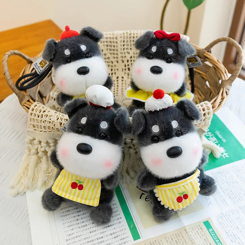 Cute Simulation Dog Schnauzer Pendant Plush Toy Doll Bag Decoration Keychain For Kids Christmas Gifts With Fragrance
Cute Simulation Dog Schnauzer Pendant Plush Toy Doll Bag Decoration Keychain For Kids Christmas Gifts With Fragrance