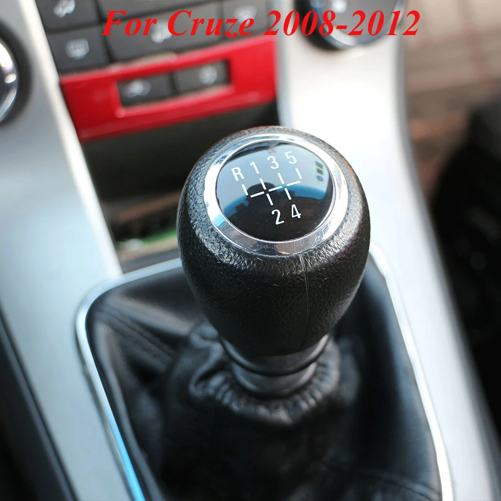 Car Gear Shift Knob Lever for Chevrolet Chevy Cruze 2008 2009 2010 2011 2012 MT Handle Gaiter Boot Cover Case 5 6 Speed
Car Gear Shift Knob Lever for Chevrolet Chevy Cruze 2008 2009 2010 2011 2012 MT Handle Gaiter Boot Cover Case 5 6 Speed