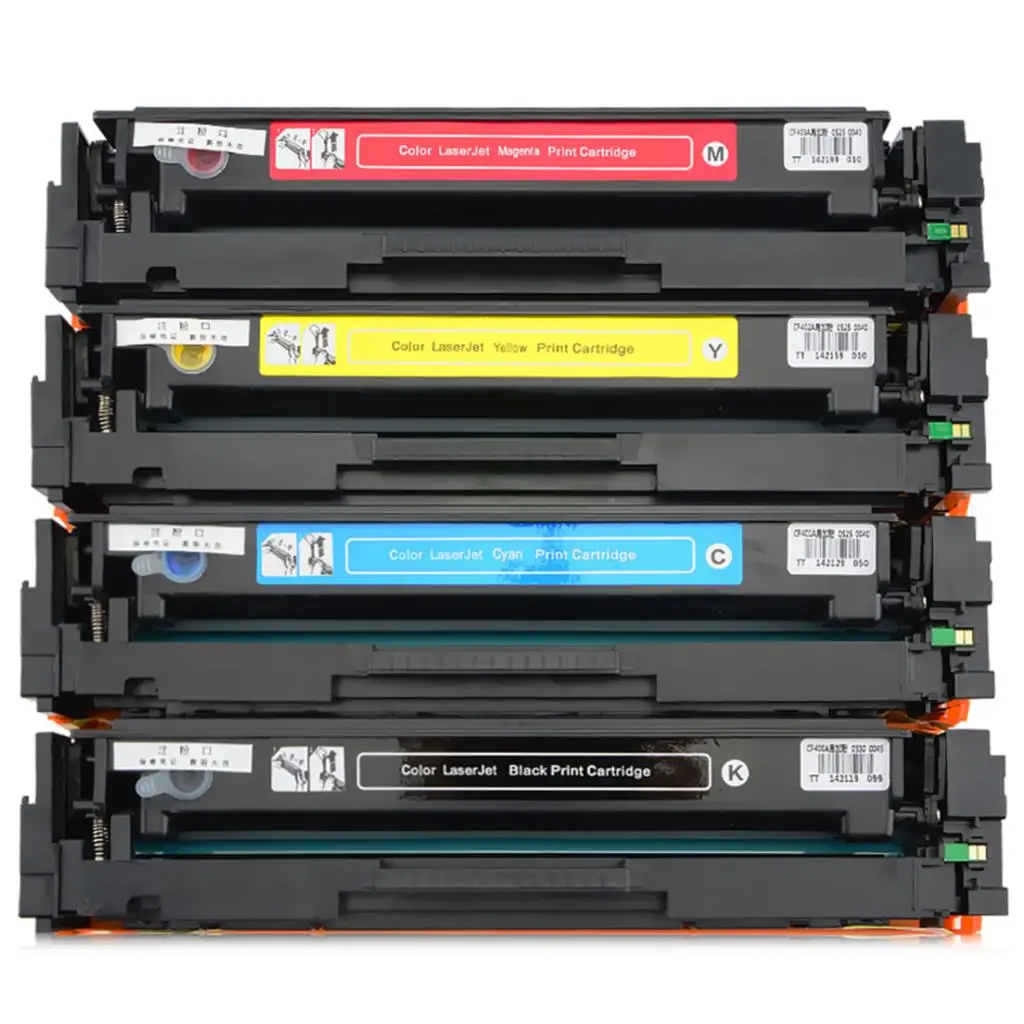 New Compatible hp 201A 201X CF400A CF401A CF402A CF403A Toner Cartridge for HP Color LaserJet Pro M252dw M252dn M252n MFP M277n
New Compatible hp 201A 201X CF400A CF401A CF402A CF403A Toner Cartridge for HP Color LaserJet Pro M252dw M252dn M252n MFP M277n