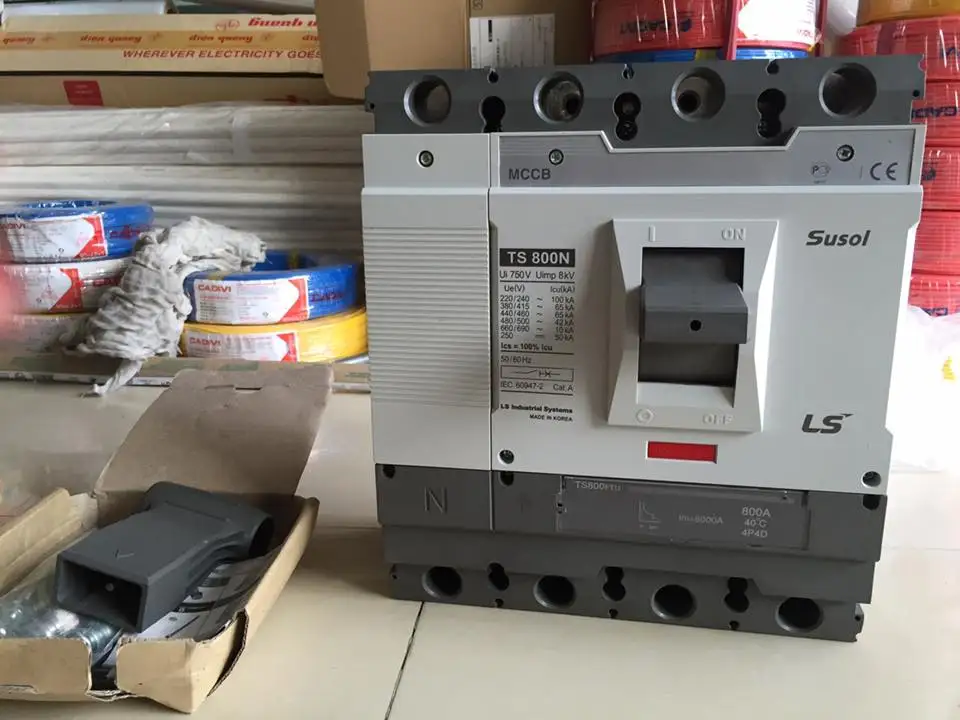 Новый оригинальный корейский LS автоматический выключатель TS800N/TS800S для кораблей
Новый оригинальный корейский LS автоматический выключатель TS800N/TS800S для кораблей