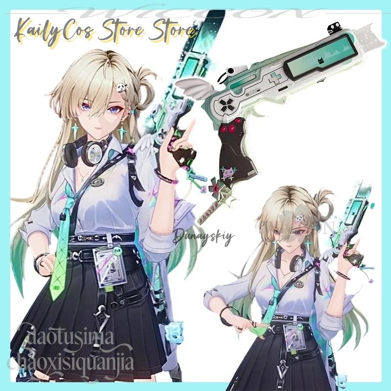 LYNAE Cosplay Game Wuthering Waves Non-illuminating Fake Handgun 3D Polylactic Acid Props Accessories 코스프레 Halloween Christmas
LYNAE Cosplay Game Wuthering Waves Non-illuminating Fake Handgun 3D Polylactic Acid Props Accessories 코스프레 Halloween Christmas