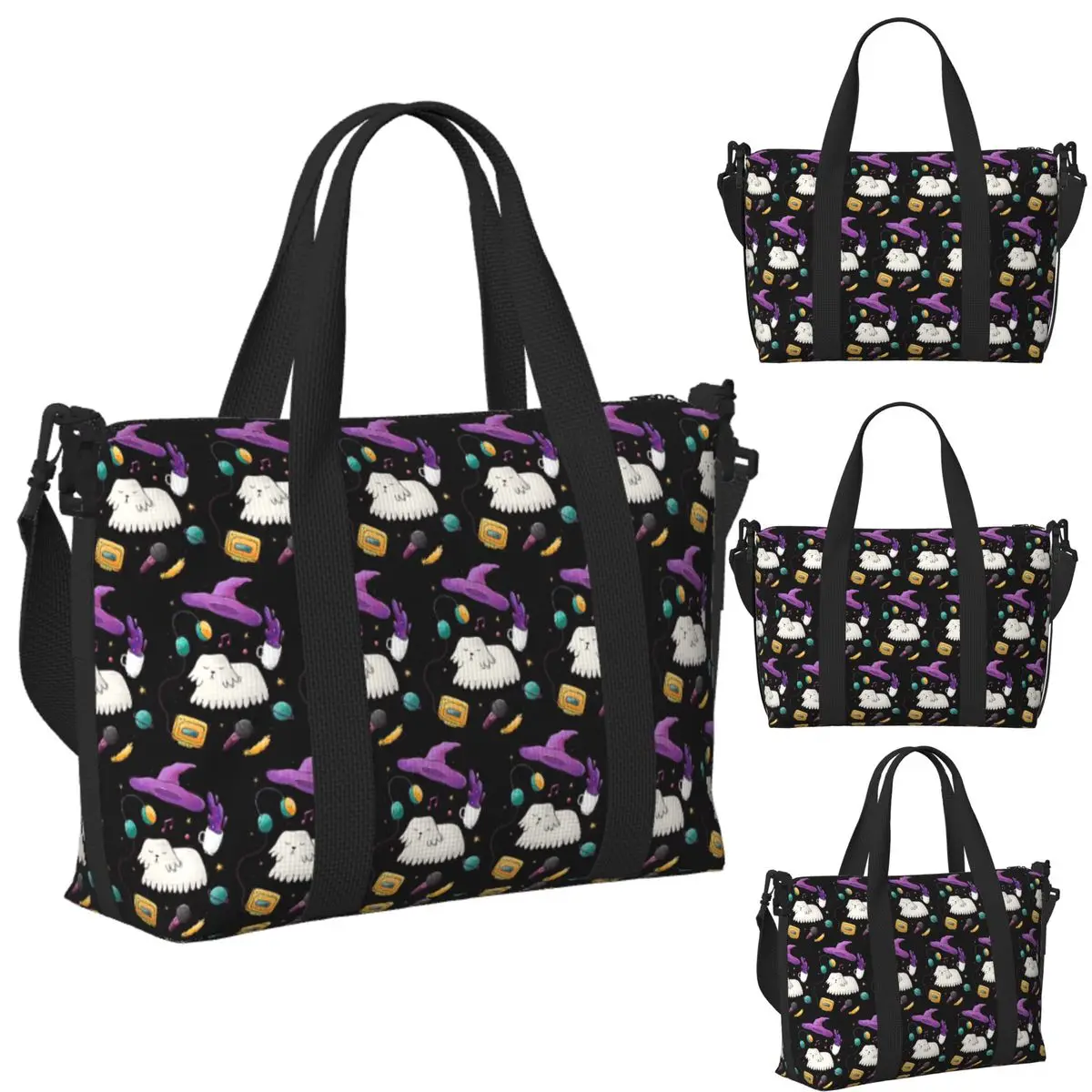 Custom The Midnight Gospel Beach Travel Bag Large Capacity Tote Bags for Gym Sport Women Shopping Duffle Shoulder Bag
Custom The Midnight Gospel Beach Travel Bag Large Capacity Tote Bags for Gym Sport Women Shopping Duffle Shoulder Bag