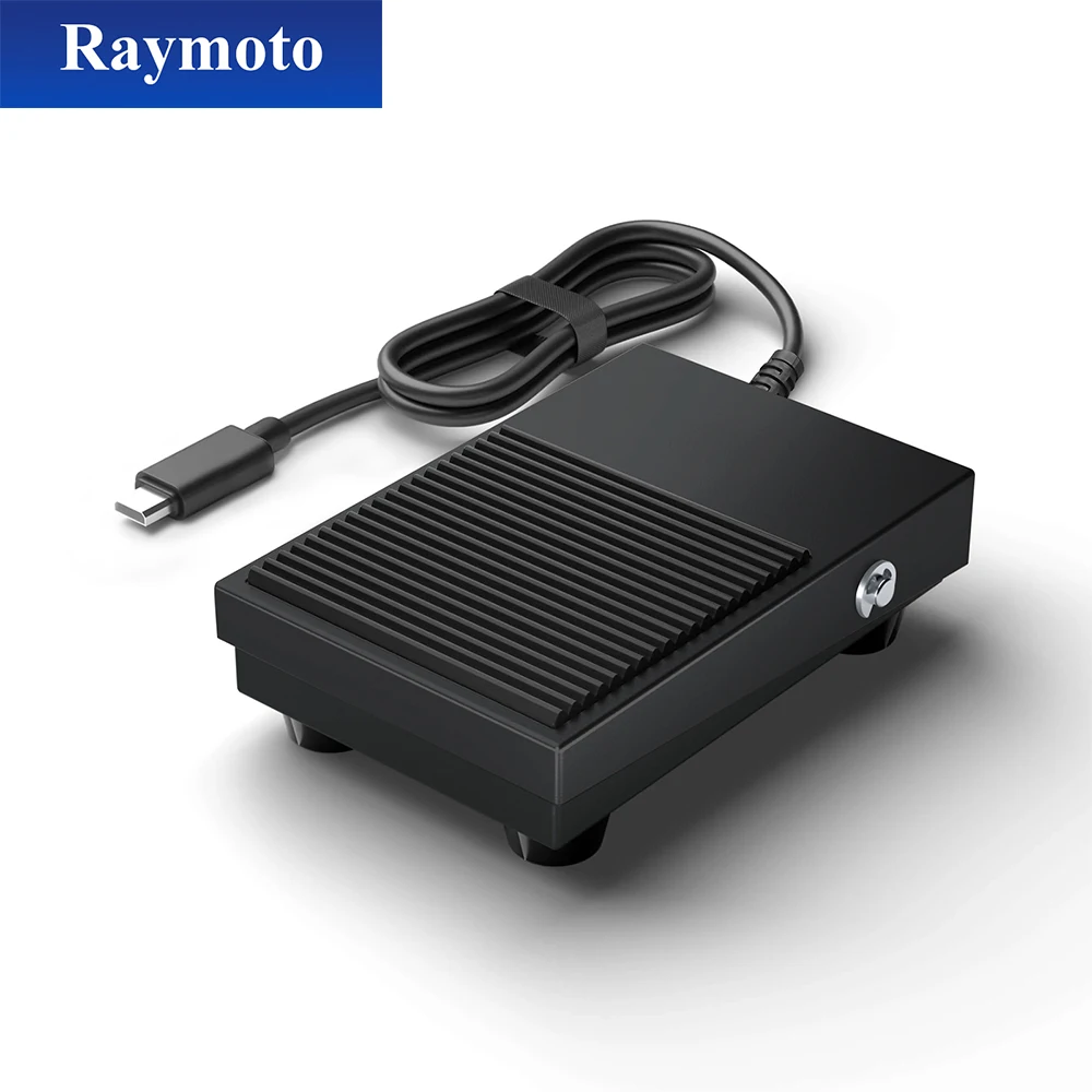 Raymoto Footswitch Foot Momentary Control Switch Electric Power Pedal for Portable Laser Engraving Machine
Raymoto Footswitch Foot Momentary Control Switch Electric Power Pedal for Portable Laser Engraving Machine