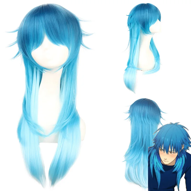 Synthetic Ombre Wig Gradient Blue Mixed Color Cosplay Party Hair Heat Resistant Fiber Costume Long Straight Fashion
Synthetic Ombre Wig Gradient Blue Mixed Color Cosplay Party Hair Heat Resistant Fiber Costume Long Straight Fashion