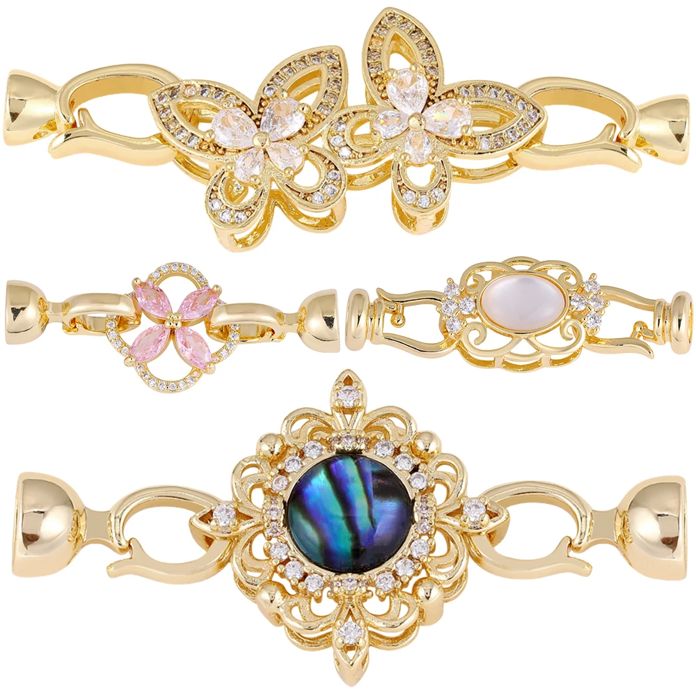 Juya Handmade Luxury Pendant Butterfly Fasteners Lock Closure Clasps Accessories For DIY Beadwork Pearls Crystal Jewelry Making
Juya Handmade Luxury Pendant Butterfly Fasteners Lock Closure Clasps Accessories For DIY Beadwork Pearls Crystal Jewelry Making