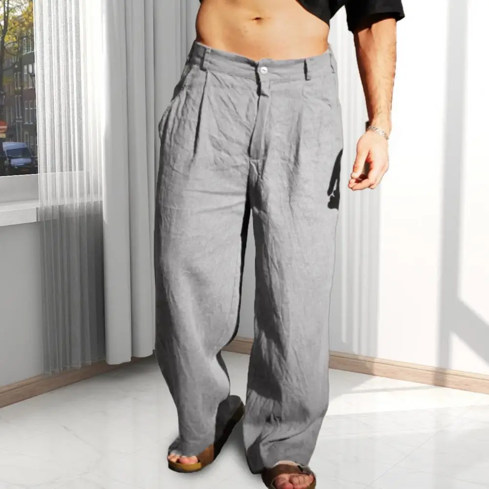 Mens Cotton Linen Breathable Pants Elastic Waist Casual Jogger Yoga Pants Beach Baggy Loose Trousers Men Sweatpants
Mens Cotton Linen Breathable Pants Elastic Waist Casual Jogger Yoga Pants Beach Baggy Loose Trousers Men Sweatpants