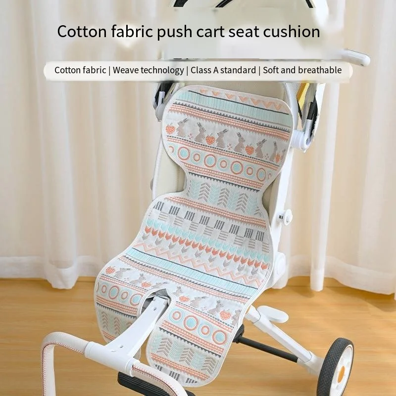 A Baby Stroller Seat Cushion Baby Pure Cotton Gauze Dining Chair Seat Pad Newborn Sweat Absorbing and Breathable Safety Seat Cus
A Baby Stroller Seat Cushion Baby Pure Cotton Gauze Dining Chair Seat Pad Newborn Sweat Absorbing and Breathable Safety Seat Cus