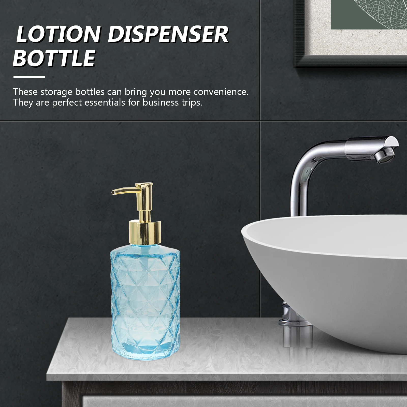 Travel Bottles 400ML Leakproof Lotion Bottle Gold Pump Soap Dispenser Containers Glass Beautiful Appearance Home Hotel
Travel Bottles 400ML Leakproof Lotion Bottle Gold Pump Soap Dispenser Containers Glass Beautiful Appearance Home Hotel