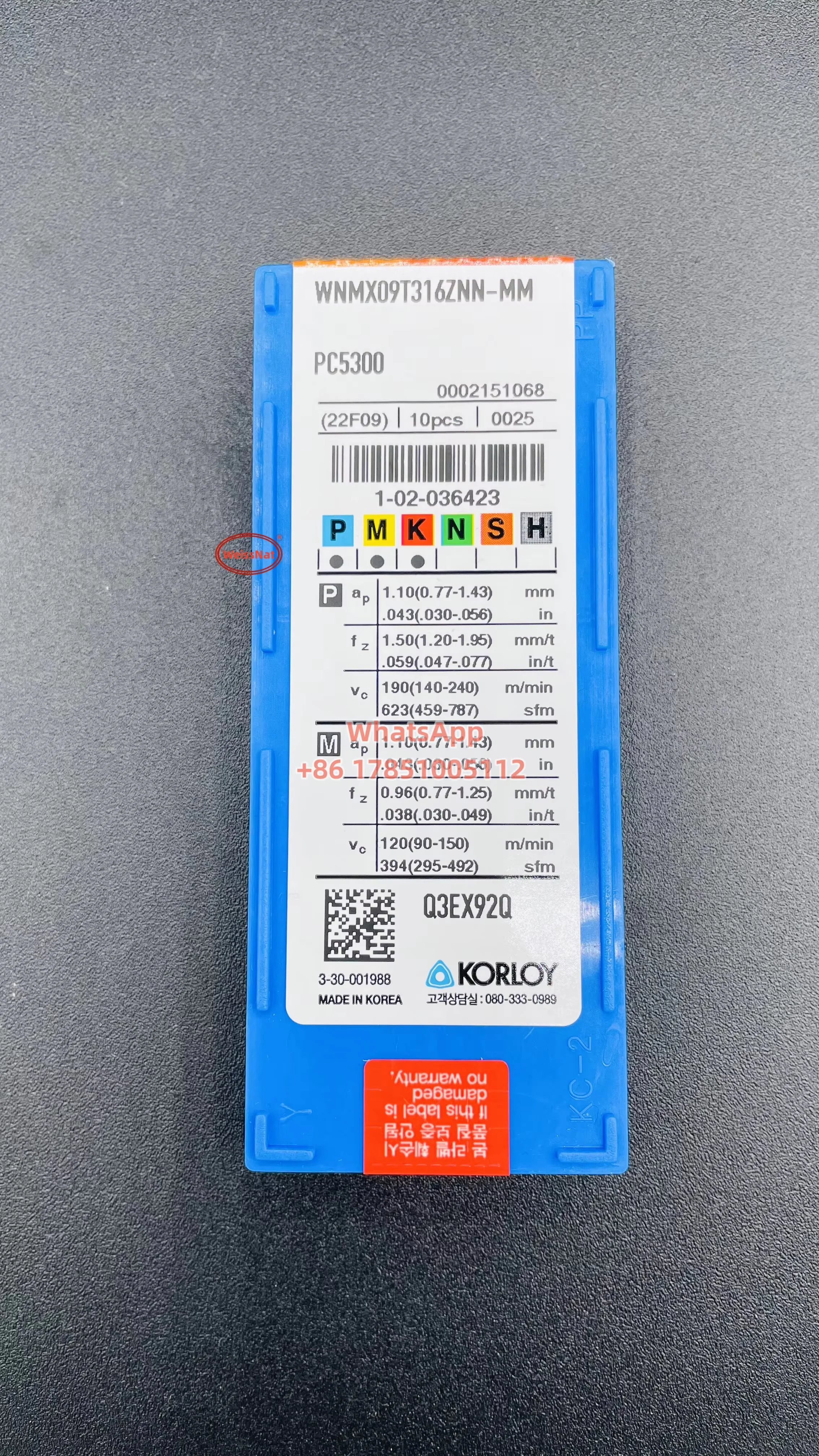 KORLOY WNMX060312ZNN-MM WNMX09T316ZNN-MM WNMX130520ZNN-MM PC3500 PC5300 Carbide Insert WNMX Inserts
KORLOY WNMX060312ZNN-MM WNMX09T316ZNN-MM WNMX130520ZNN-MM PC3500 PC5300 Carbide Insert WNMX Inserts