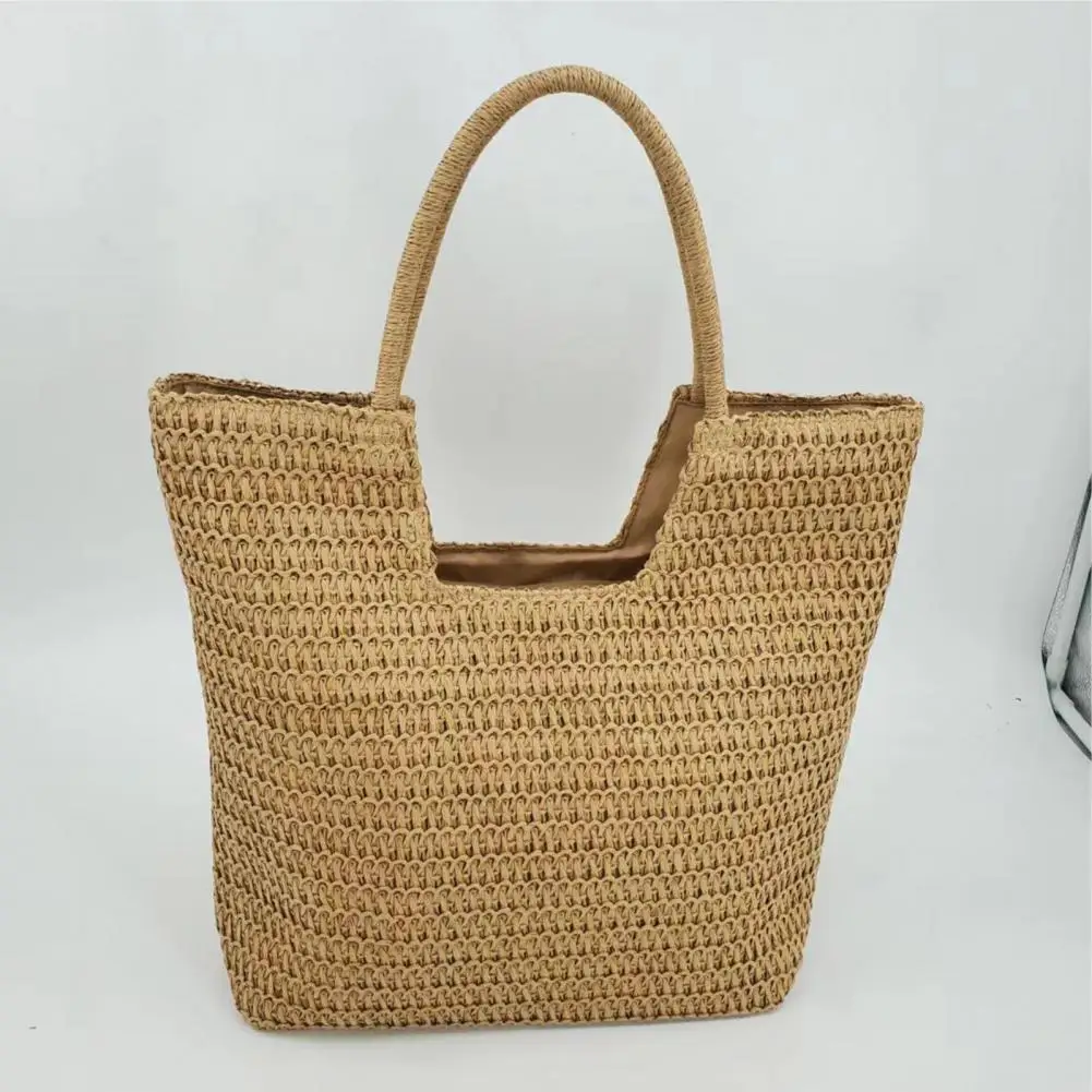 Lady Commute Shoulder Bag Bohemian Style Crochet Braided Women's Handbag with Large Capacity Lightweight Design for Commuting
Lady Commute Shoulder Bag Bohemian Style Crochet Braided Women's Handbag with Large Capacity Lightweight Design for Commuting