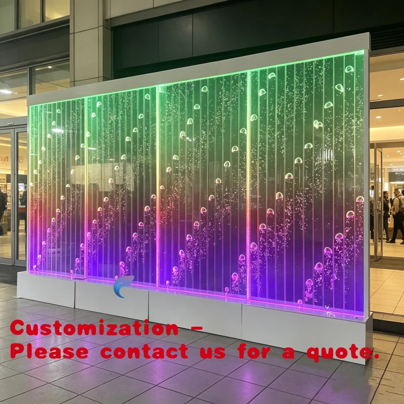 custom.Big LED Bubble Fountain Wall Decorative Partition Screen Shopping Mall & Department Store
custom.Big LED Bubble Fountain Wall Decorative Partition Screen Shopping Mall & Department Store