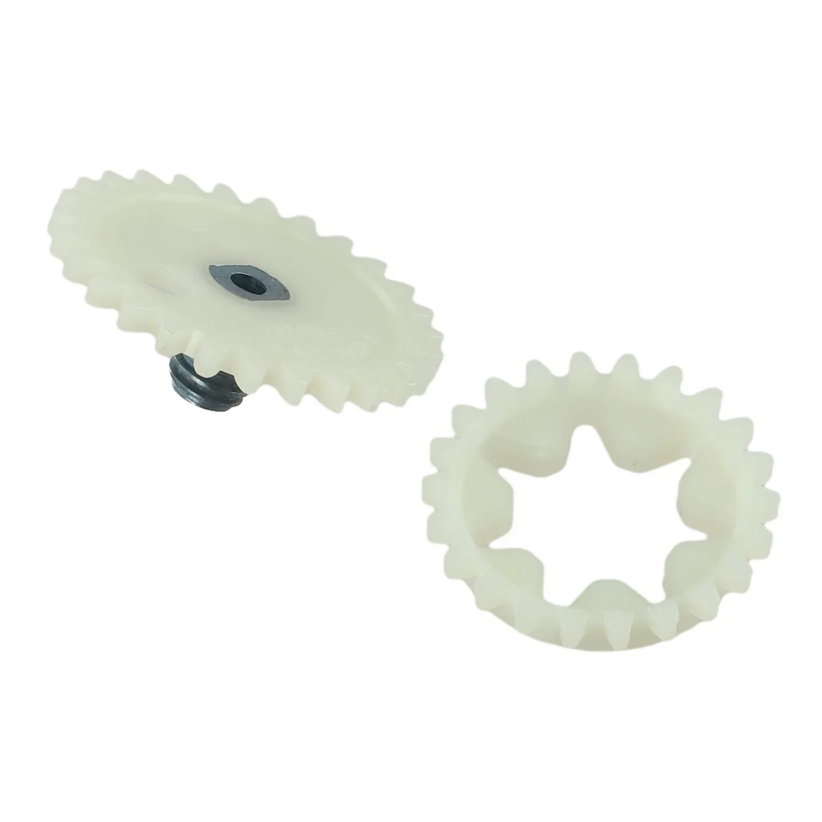 Plastic + Metal Oil Pump Worm Gear & Spur Wheel For 038 MS380 MS381 Chainsaw 1119 640 7100 1119 642 1501
Plastic + Metal Oil Pump Worm Gear & Spur Wheel For 038 MS380 MS381 Chainsaw 1119 640 7100 1119 642 1501