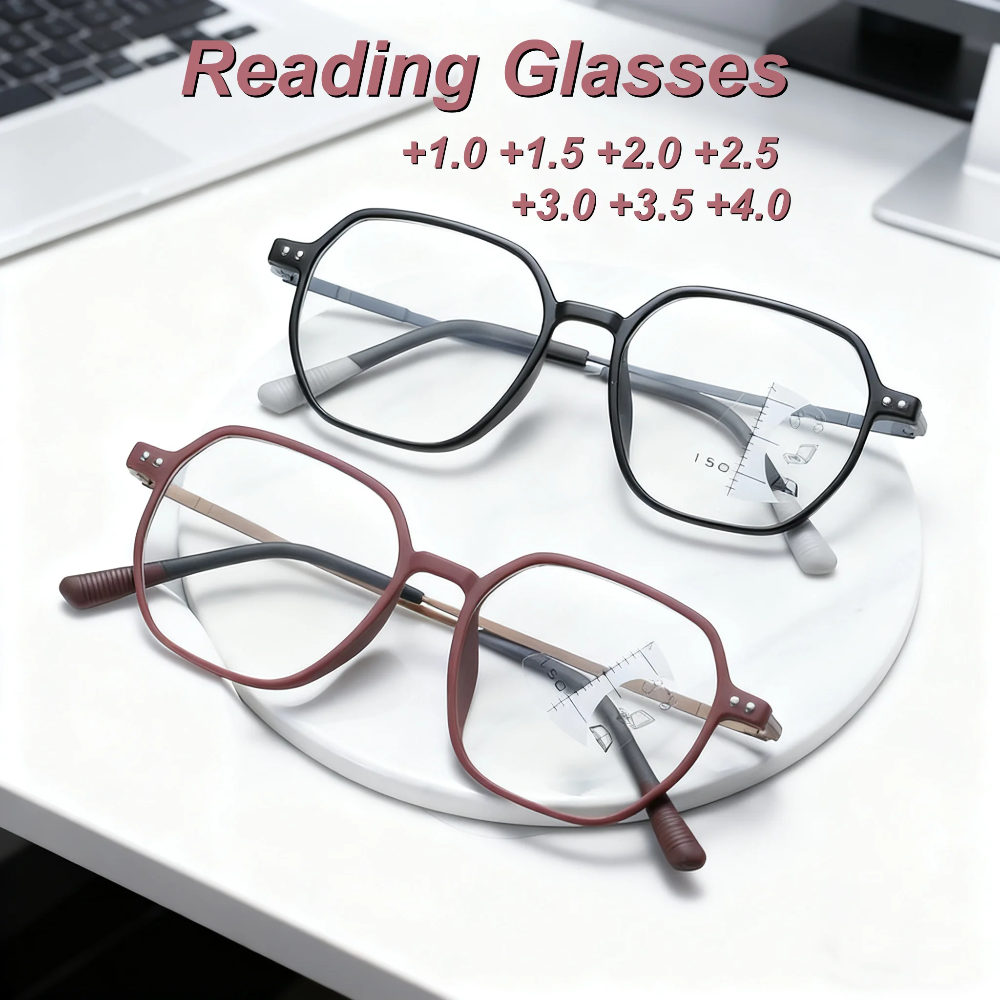 2025 New Fashionable Rice Nail Frame Women's Reading Glasses Retro Ultra Light Neutral High Quality Anti Blue Light Glasses
2025 New Fashionable Rice Nail Frame Women's Reading Glasses Retro Ultra Light Neutral High Quality Anti Blue Light Glasses