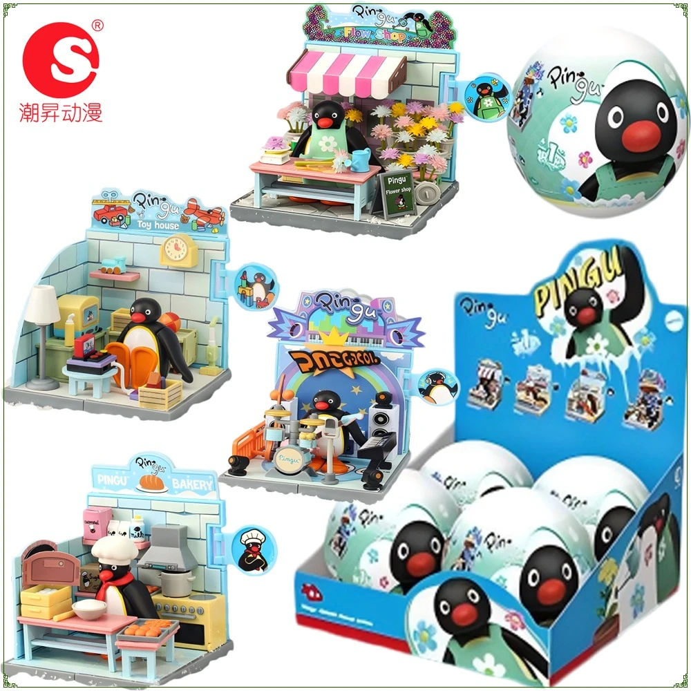 New Original Trendy Sound Pingu Dream House Series Gashapon Blind Box Cartoon Style High Value Cute Exquisite Model Toys Gifts
New Original Trendy Sound Pingu Dream House Series Gashapon Blind Box Cartoon Style High Value Cute Exquisite Model Toys Gifts