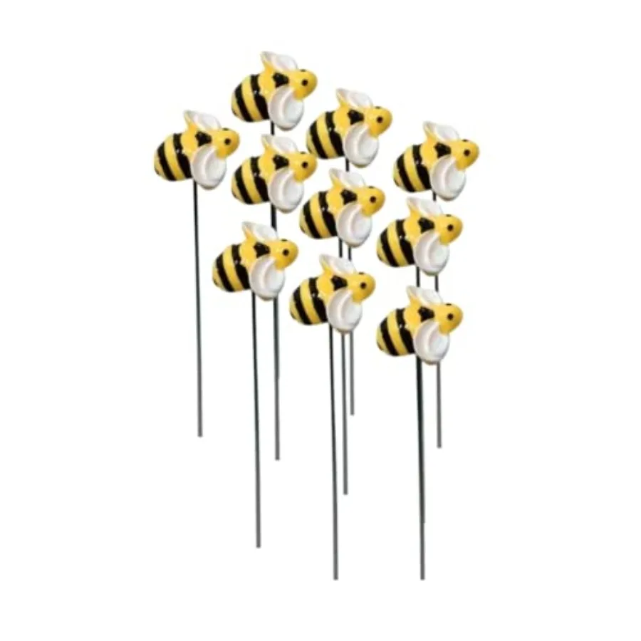 Bee Garden Stakes Decor, Flower Pot Bed GardenDecorGarden Stakes Decorative, Metal Yard Art Ornaments, Outdoor Lawn Pathway Pat
Bee Garden Stakes Decor, Flower Pot Bed GardenDecorGarden Stakes Decorative, Metal Yard Art Ornaments, Outdoor Lawn Pathway Pat