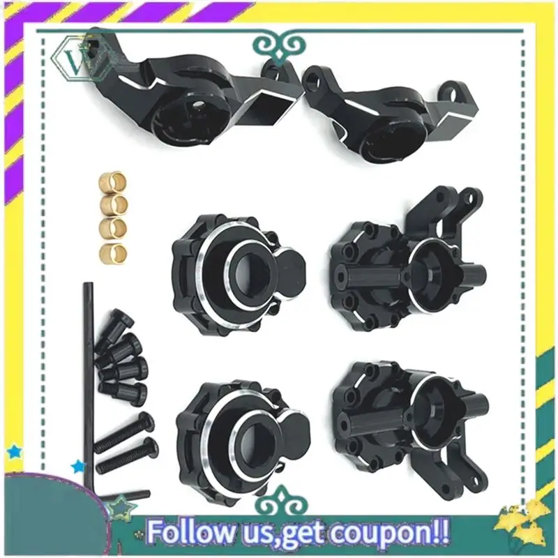 (New) RC Car Upgrade Front Axle C Steering Cup Kit For TRAXXAS 1/10 TRX4 HUANGBO 1/10 R1001 R1002 R1003 RC Car Toy Parts Black
(New) RC Car Upgrade Front Axle C Steering Cup Kit For TRAXXAS 1/10 TRX4 HUANGBO 1/10 R1001 R1002 R1003 RC Car Toy Parts Black