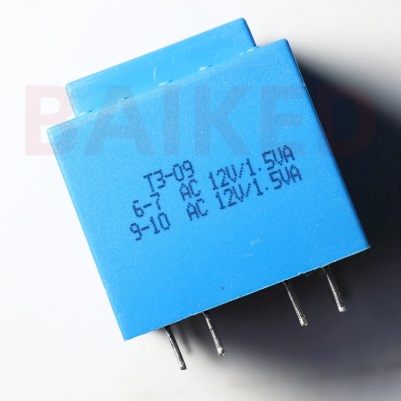 BingZi T40/E T3-09 Output voltage 6-7 AC 12V/1.5VA 9-10 AC12V/1.5VA Input voltage 1-5 AC 220V/50HZ Output power 3W transformer
BingZi T40/E T3-09 Output voltage 6-7 AC 12V/1.5VA 9-10 AC12V/1.5VA Input voltage 1-5 AC 220V/50HZ Output power 3W transformer