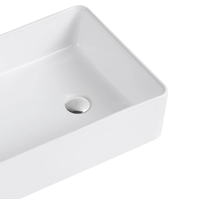 Durable and easy-to-clean modern bathroom countertop sink
Durable and easy-to-clean modern bathroom countertop sink