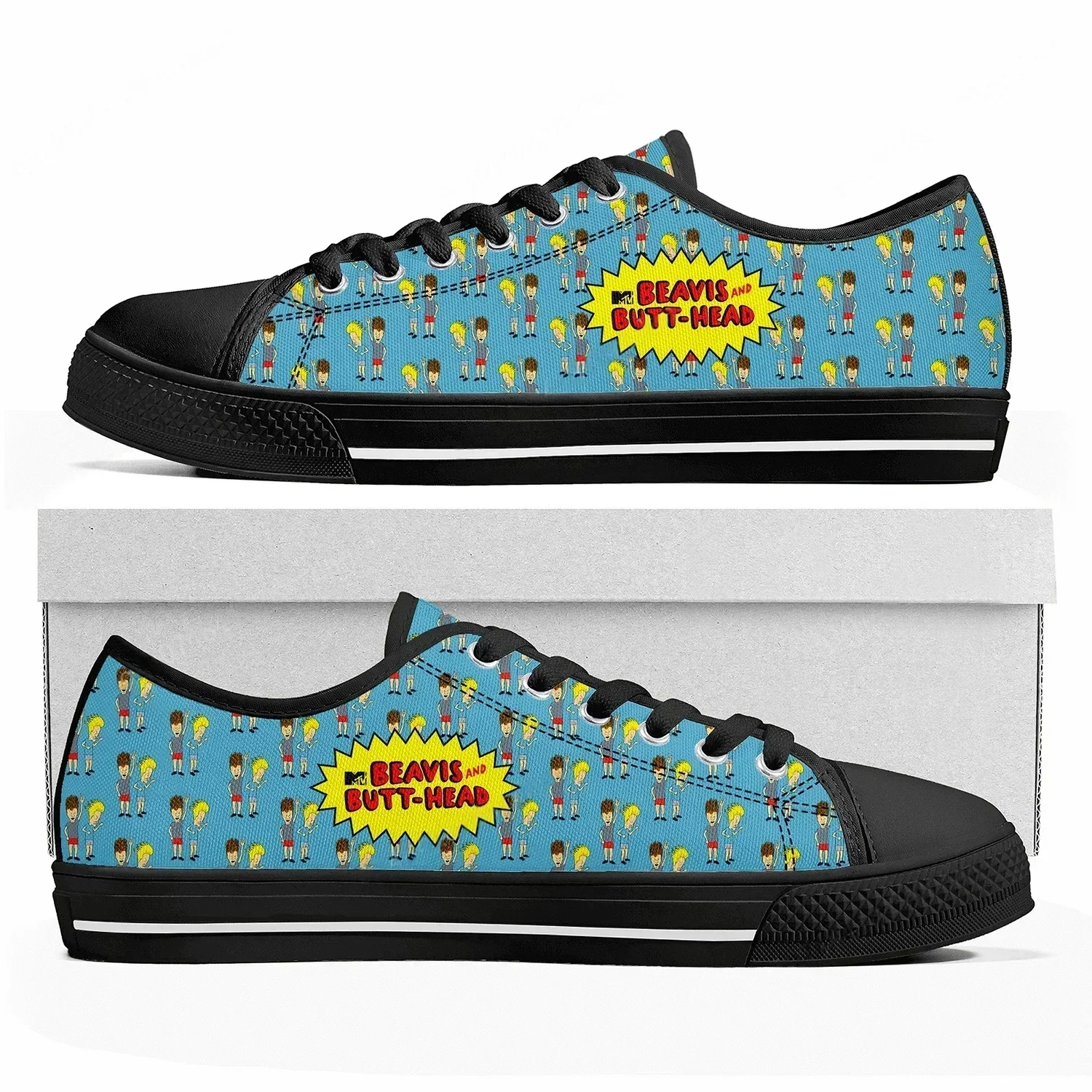 Butthead Butt Head Rock N Roll Low Top Sneakers Womens Mens High Quality Canvas Sneaker Casual Cartoon Customize Shoes
Butthead Butt Head Rock N Roll Low Top Sneakers Womens Mens High Quality Canvas Sneaker Casual Cartoon Customize Shoes