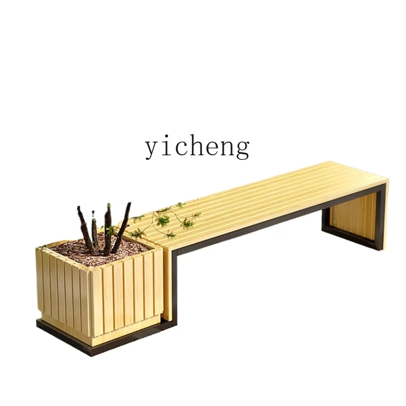 XL outdoor park flower box bench combination community park road leisure chair
XL outdoor park flower box bench combination community park road leisure chair