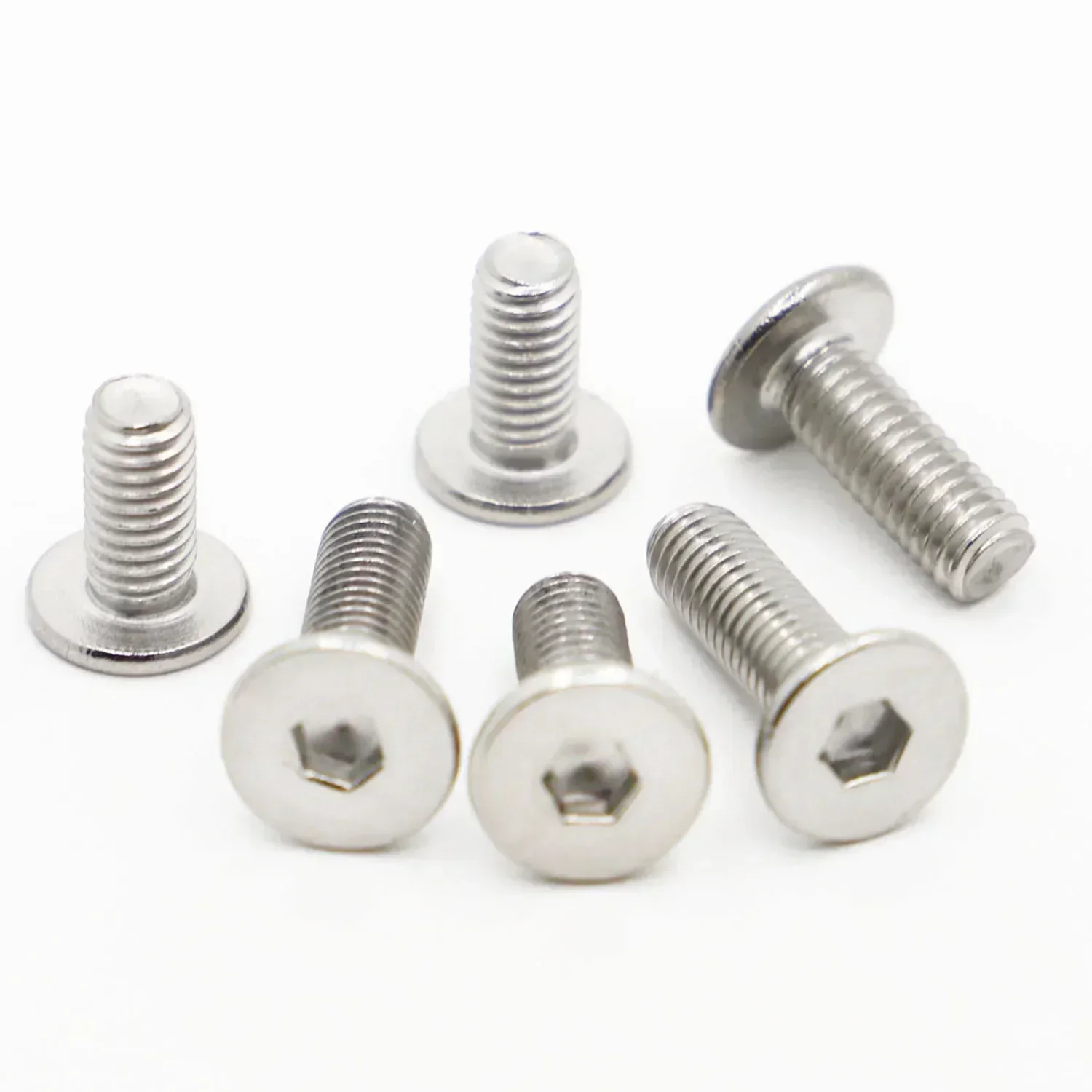 5-20PCM M1.6 M2 M2.5 M3 M4 M5 M6 M8 304 Stainless Steel Hex Socket Ultra Thin Super Low Flat Wafer Head Allen Cap Screw 3-50mm
5-20PCM M1.6 M2 M2.5 M3 M4 M5 M6 M8 304 Stainless Steel Hex Socket Ultra Thin Super Low Flat Wafer Head Allen Cap Screw 3-50mm