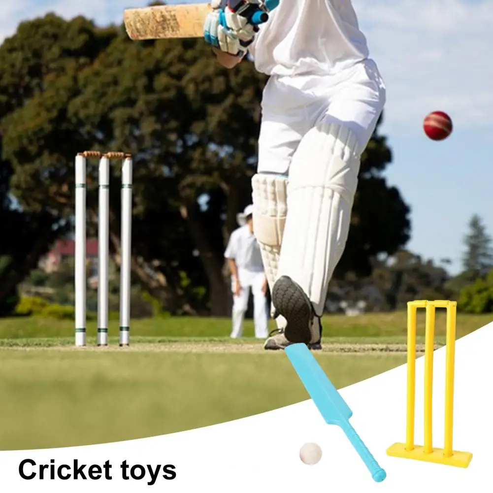 Kids Cricket Play Kit Cricket Toy Set for Beginners Kids Cricket Set for Parent-child Sports Fun Bat Stumps for Coordination
Kids Cricket Play Kit Cricket Toy Set for Beginners Kids Cricket Set for Parent-child Sports Fun Bat Stumps for Coordination