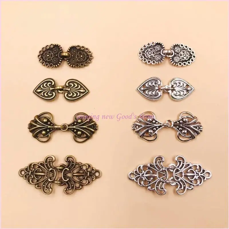 57QA Retro Cloak Sweater Clips Antique Collar Clip Clasps Alloy for Celtic Broo
57QA Retro Cloak Sweater Clips Antique Collar Clip Clasps Alloy for Celtic Broo