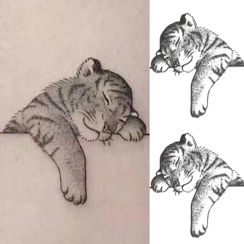 New Tiger Whale Moon Male and Female Couples Stickers Temporary Tattoos
New Tiger Whale Moon Male and Female Couples Stickers Temporary Tattoos