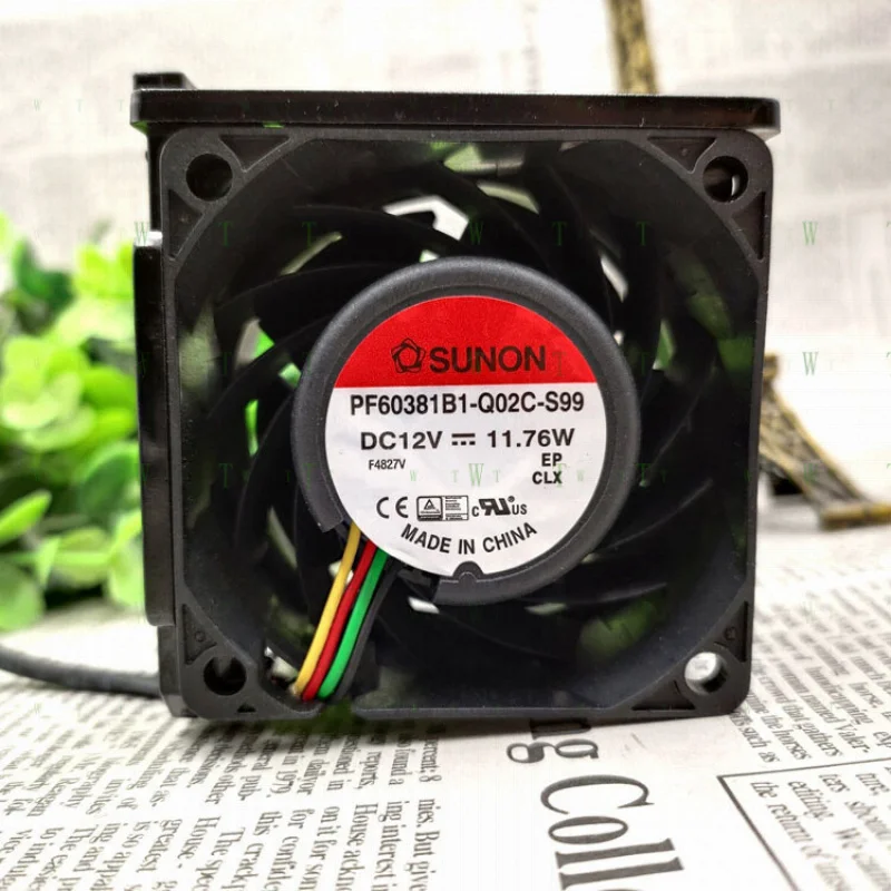 Вентилятор охлаждения SUNON PF60381B1-Q02C-S99 6038 12V 11.76W 6см, 1 шт.
Вентилятор охлаждения SUNON PF60381B1-Q02C-S99 6038 12V 11.76W 6см, 1 шт.