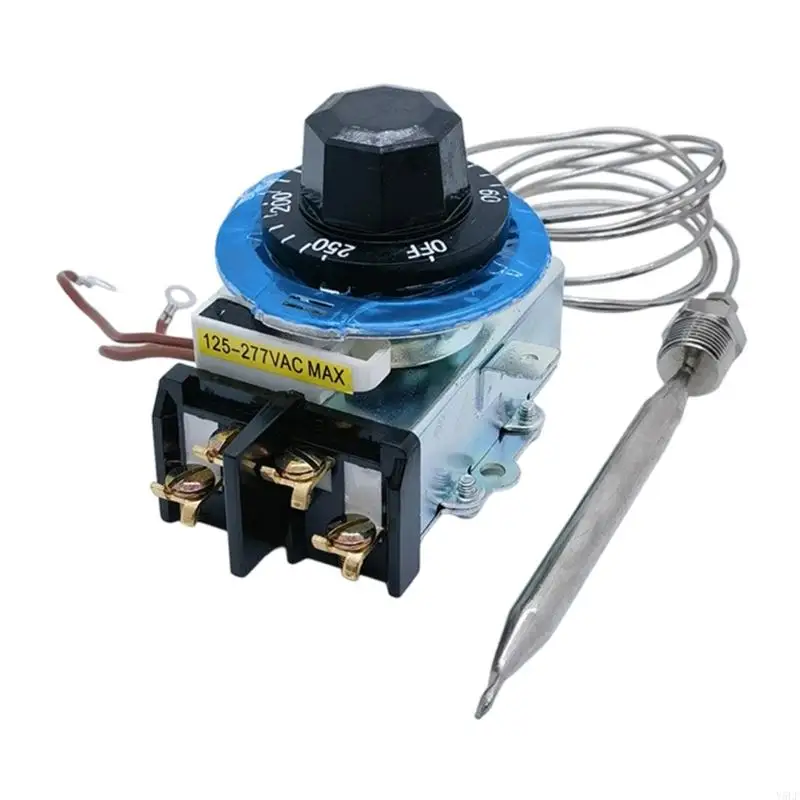 Y5LF Precisions Thermostat Boiler Repairing Part for Gas Heating Systems with Wide 125-277VAC and Aluminum Cover
Y5LF Precisions Thermostat Boiler Repairing Part for Gas Heating Systems with Wide 125-277VAC and Aluminum Cover
