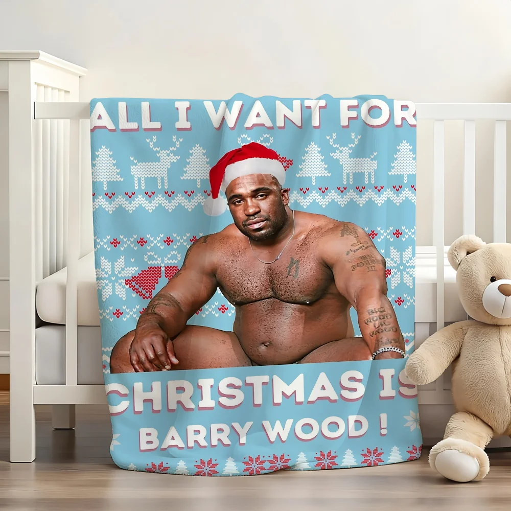 Prank gift Barry Wood Meme Prank Christmas Blanket Soft and Skin Friendly For Couch Bed Napping Bedspread All Seasons Comforter
Prank gift Barry Wood Meme Prank Christmas Blanket Soft and Skin Friendly For Couch Bed Napping Bedspread All Seasons Comforter